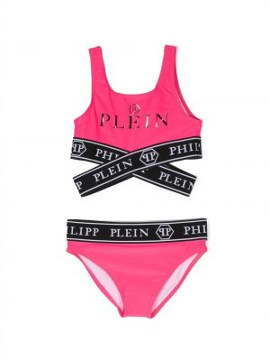 Bikini för tjejer Philipp Plein Junior rosa