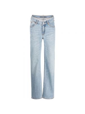 Niebieskie proste jeansy Alexander Wang