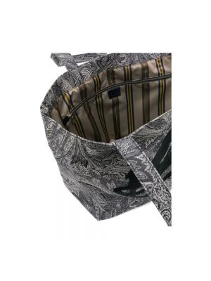 Bolso shopper con estampado de cachemira de tejido jacquard Etro