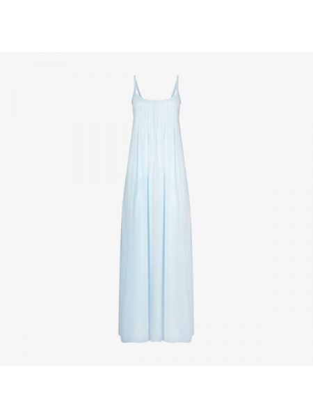 Платье-рубашка из джерси Hanro синее