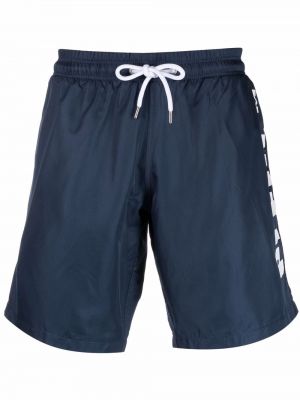 Trykt shorts Philipp Plein blå