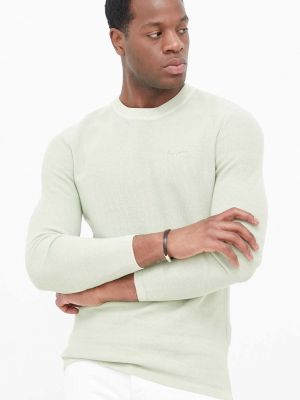 Bavlněný svetr Pepe Jeans zelený