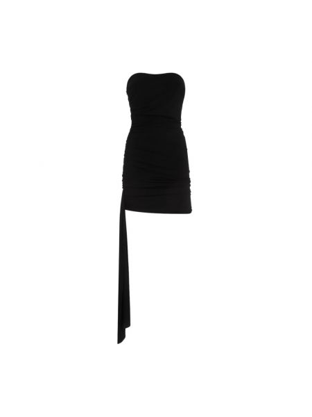 Sukienka mini z wiskozy Magda Butrym czarna