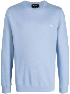 Sweatshirt A.p.c. blå