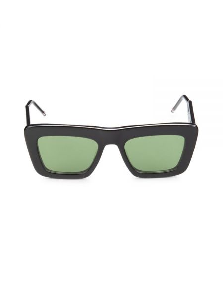 Квадратные солнцезащитные очки 52 мм Thom Browne черный