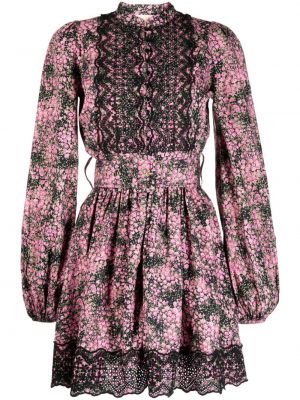 Bavlněné šaty s potiskem s paisley potiskem Bytimo