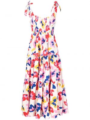 Trykt floral dress Kate Spade hvit