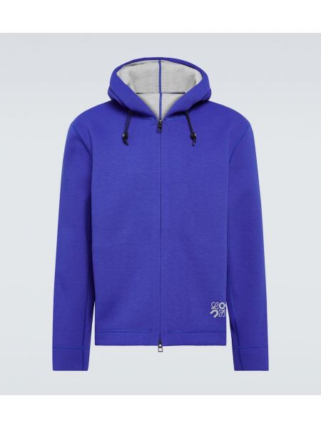 Jersey hoodie Loewe blå