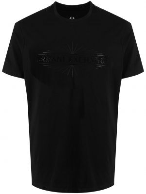 Camiseta manga corta Armani Exchange negro