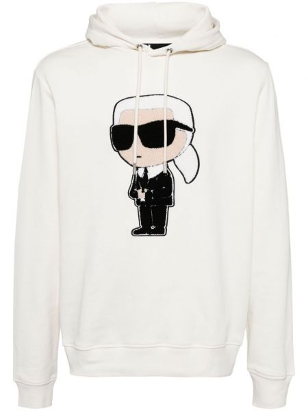 Hoodie Karl Lagerfeld beyaz