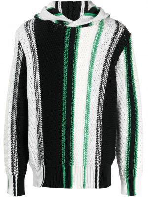 Svītrainas kapučdžemperis ar apdruku Orlebar Brown