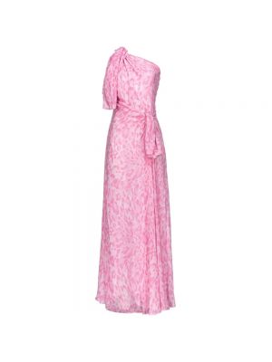Sukienka długa Pinko różowa