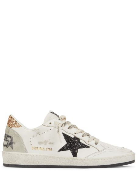 Læder sneakers Golden Goose hvid