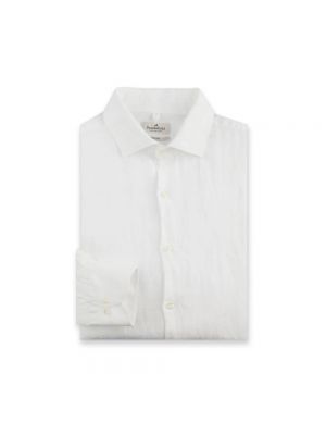 Lniana koszula Brooksfield biała