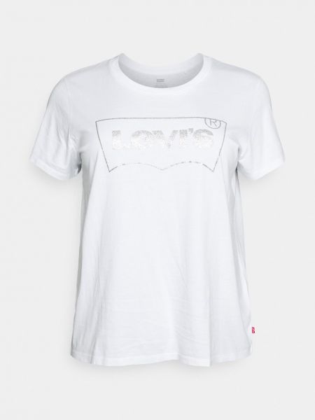 Koszulka z nadrukiem Levi's® Plus biała