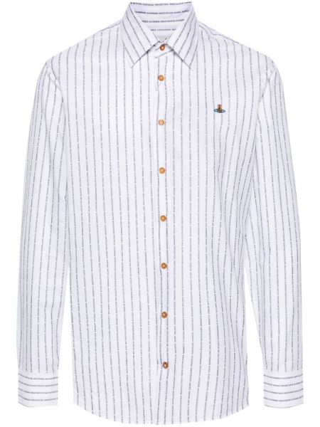 Ριγέ πουκάμισο με σχέδιο Vivienne Westwood