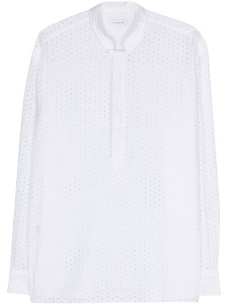 Bavlnená dlhá košeľa Tagliatore biela