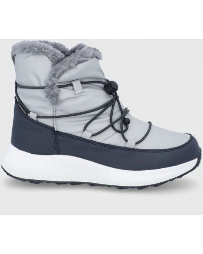 CMP cizme de iarna Sheratan Wmn Snow Boots Wp culoarea argintiu