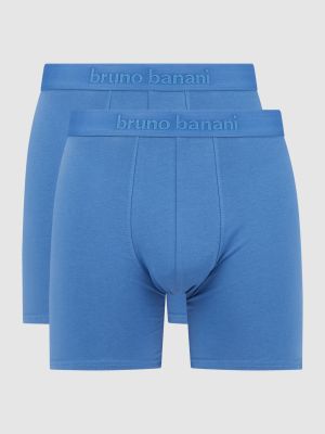 Bokserki slim fit Bruno Banani niebieskie