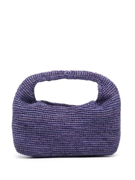 Nakupovalna torba Manebì vijolična