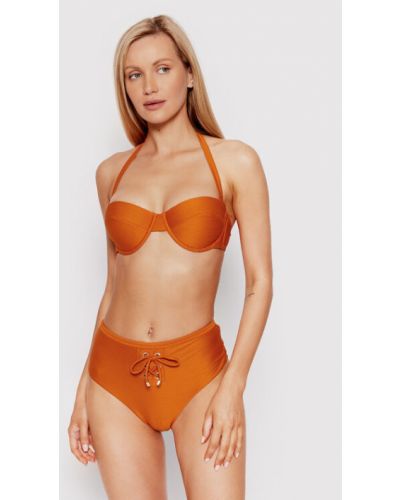 Bikini Emporio Armani portocaliu