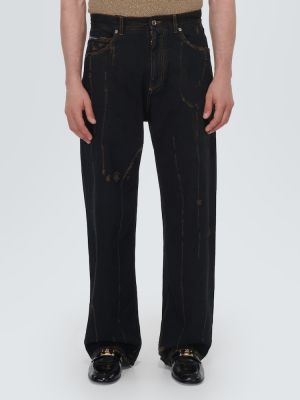 Skinny džíny s vysokým pasem Dolce&gabbana modré