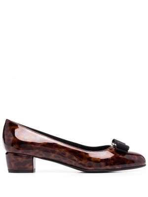 Pumps Ferragamo brun