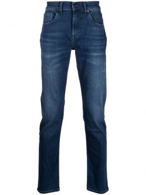 Jeans med normal passform 7 For All Mankind blå