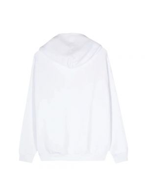 Bluza z kapturem bawełniana Vivienne Westwood biała