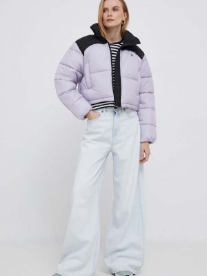 Утепленная куртка Calvin Klein Jeans фиолетовая