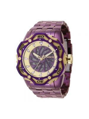 Zegarek Invicta Watches fioletowy