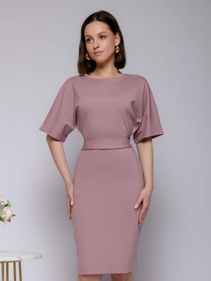 Платье мини 1001 Dress розовое