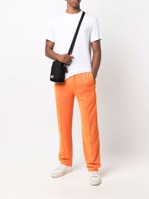 Pantalones de chándal Lacoste naranja