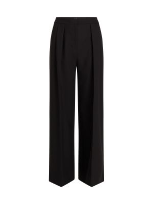 Широки панталони тип „Марлен“ черно Karl Lagerfeld