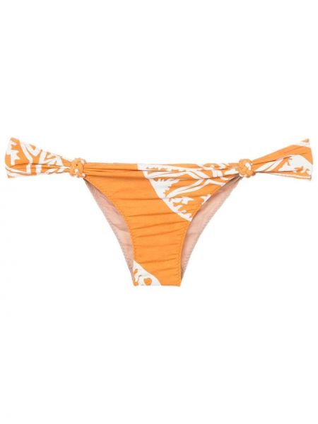 Bikini s potiskom Clube Bossa oranžna