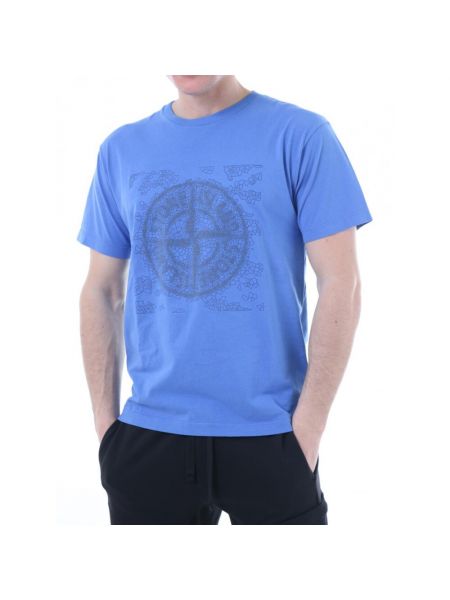 T-shirt Stone Island, niebieski