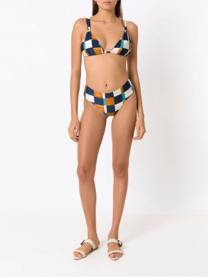 Bikini în carouri Lenny Niemeyer