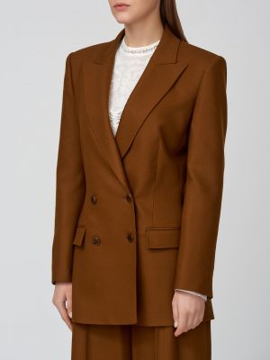 Піджак Alberta Ferretti коричневий