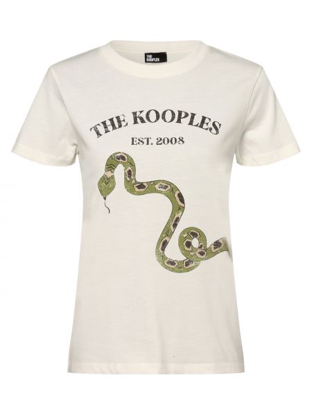 T-shirt The Kooples, biały