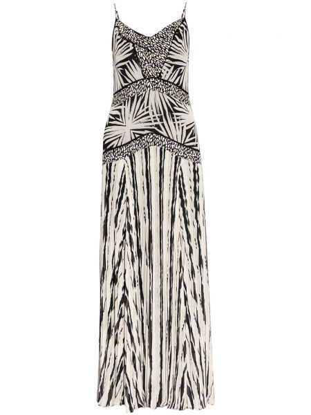 Rochie cu bretele cu imagine cu imprimeu geometric Dvf Diane Von Furstenberg