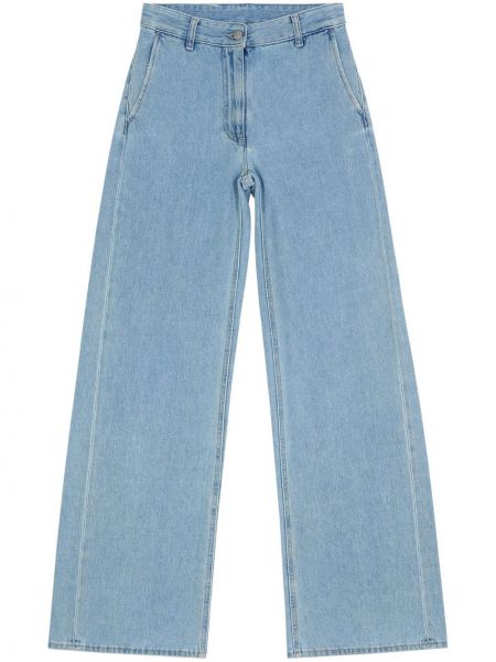 Straight leg-jeans Mm6 Maison Margiela blå