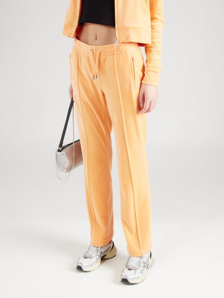 Спортни панталони Juicy Couture оранжево