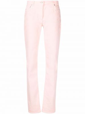 Floral stretch jeans Etro rosa