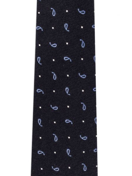 Jacquard krawatte mit paisleymuster Paul Smith blau