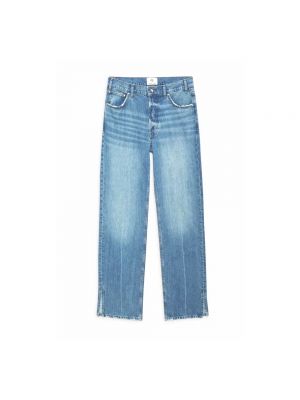 Proste jeansy Anine Bing niebieskie