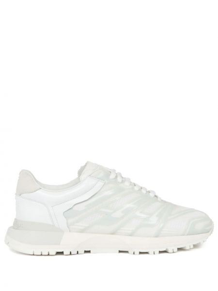 Sneakers με κορδόνια με δαντέλα Maison Margiela λευκό