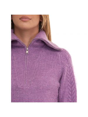 Jersey de punto de tela jersey Suncoo violeta