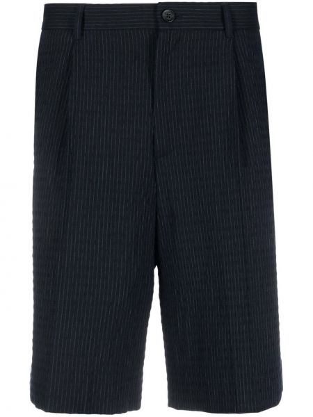 Bermuda kratke hlače s črtami Karl Lagerfeld modra
