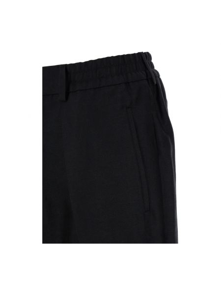 Pantalones de algodón Fendi negro