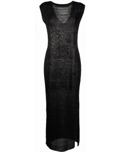 V-hals dress By Malene Birger svart